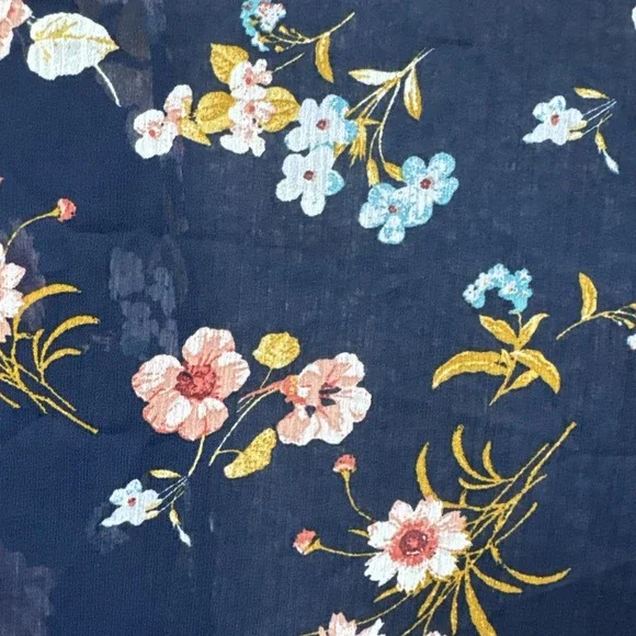 Rewind Floral Kimono Cardigan 3XL Sage Lace Trim Boho Lightweight Sheer Layer - Picture 5 of 8